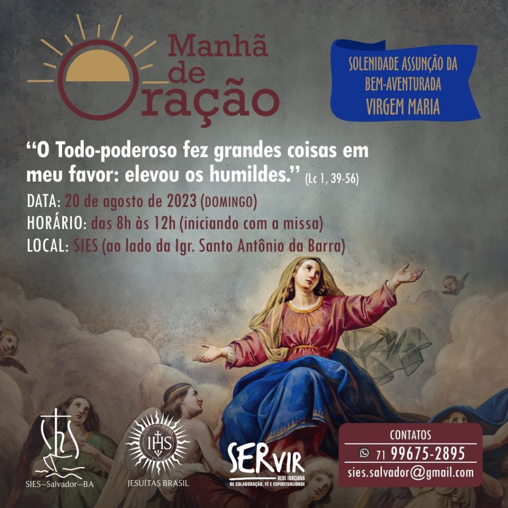 Manhã de Oração – 20 de Agosto