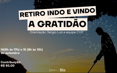 Retiro Indo e Vindo – 14 e 15 de Setembro de 2024