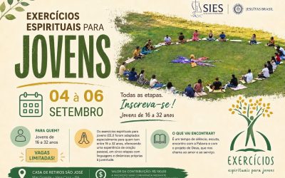 Exercícios Espirituais em Etapas para Jovens (EEJ) – 04 à 06 de Setembro 2026