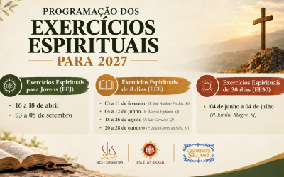 PROGRAMAÇÃO DOS EXERCÍCIOS ESPIRITUAIS 2027